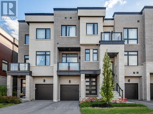 103 Lebovic Campus Drive, Vaughan, ON - Outdoor With Balcony With Facade