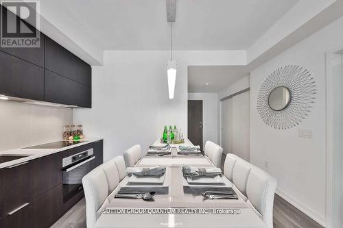 #409 -15 Lower Jarvis St, Toronto, ON - Indoor Photo Showing Dining Room