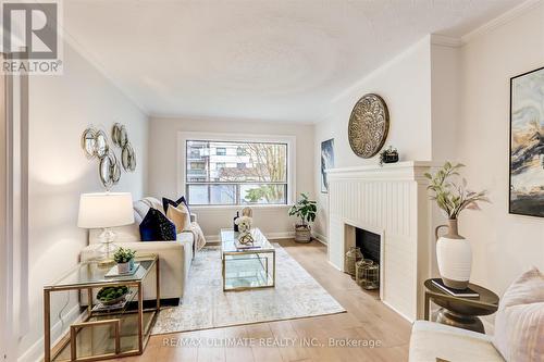 29 Mount Royal Ave, Toronto, ON - Indoor Photo Showing Living Room With Fireplace