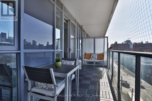 611 - 1 Cole Street, Toronto, ON - Outdoor With Balcony With Exterior