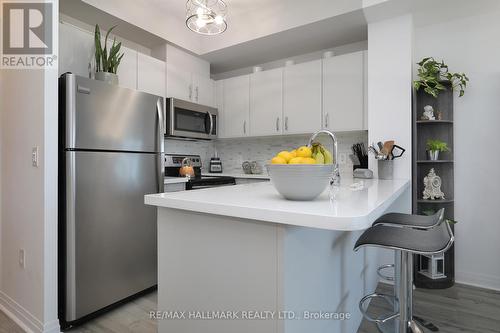 611 - 1 Cole Street, Toronto, ON - Indoor Photo Showing Kitchen With Stainless Steel Kitchen