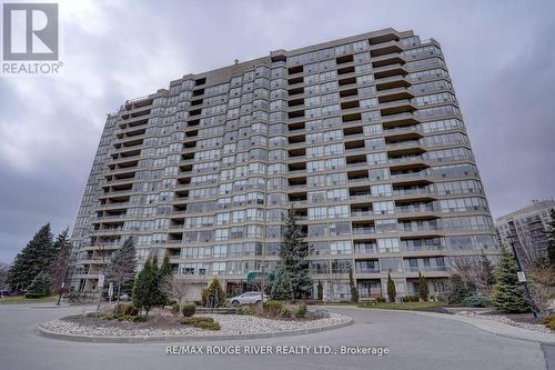 #1424 -1880 Valley Farm Rd, Pickering, ON - Outdoor With Balcony With Facade