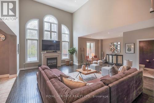 336 George Reynolds Dr, Clarington, ON - Indoor Photo Showing Living Room With Fireplace