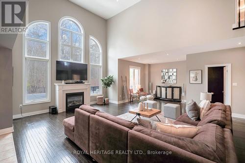 336 George Reynolds Dr, Clarington, ON - Indoor Photo Showing Living Room With Fireplace