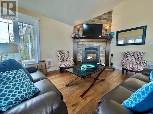 18 Drong'S Lane, Laurenceton, NL - Indoor Photo Showing Living Room With Fireplace