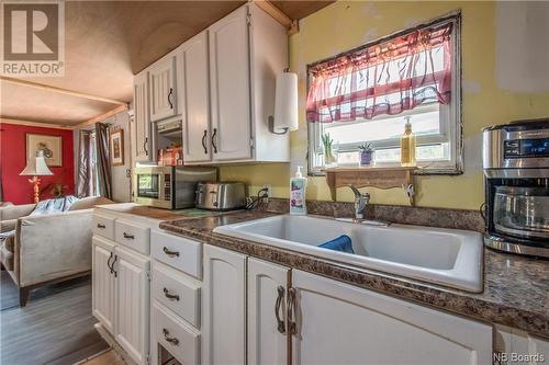 8360 Route 101, Welsford, NB - Indoor Photo Showing Kitchen With Double Sink