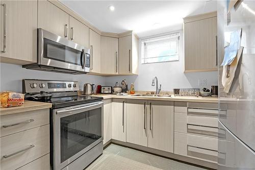 29 Clarendon Avenue, Hamilton, ON - Indoor Photo Showing Kitchen With Double Sink