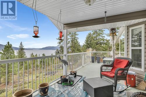 10291 Columbia Way, Vernon, BC - Outdoor With Body Of Water With Deck Patio Veranda With Exterior