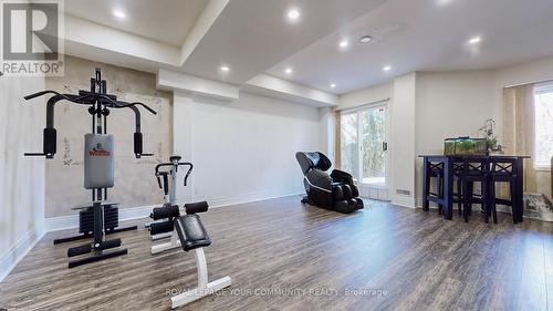 50 Valley Ridge Ave, Richmond Hill, ON - Indoor Photo Showing Gym Room