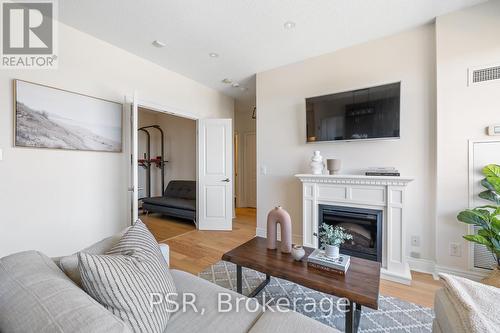 #806 -701 Sheppard Ave W, Toronto, ON - Indoor Photo Showing Living Room With Fireplace