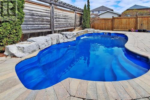417 Bovin Ave N, Oshawa, ON - Outdoor With In Ground Pool With Backyard