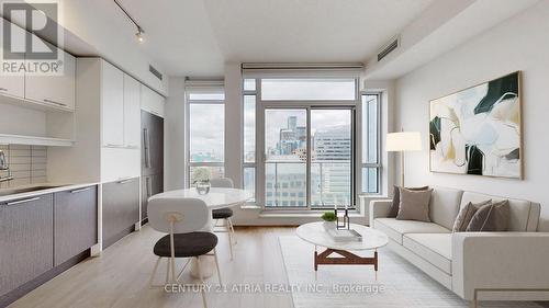 #1601 -30 Nelson St, Toronto, ON - Indoor Photo Showing Living Room