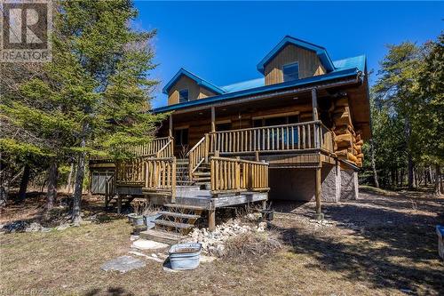 1182 Dorcas Bay Road, Tobermory, ON - Outdoor With Deck Patio Veranda