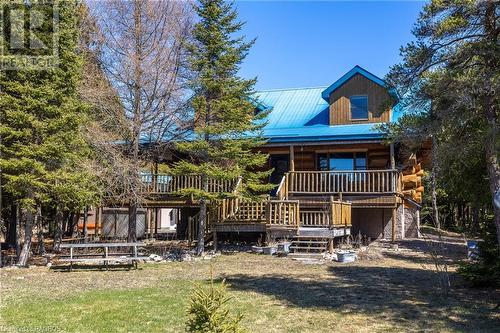 1182 Dorcas Bay Road, Tobermory, ON - Outdoor With Deck Patio Veranda