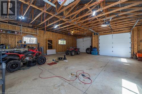 1182 Dorcas Bay Road, Tobermory, ON - Indoor Photo Showing Garage