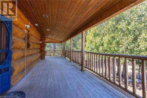 1182 Dorcas Bay Road, Tobermory, ON - Outdoor With Deck Patio Veranda With Exterior