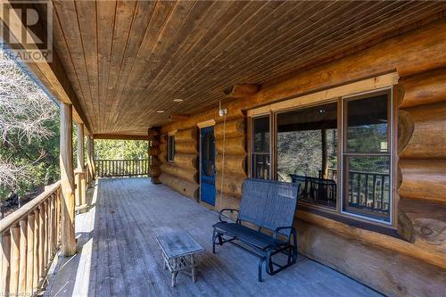 1182 Dorcas Bay Road, Tobermory, ON - Outdoor With Deck Patio Veranda With Exterior