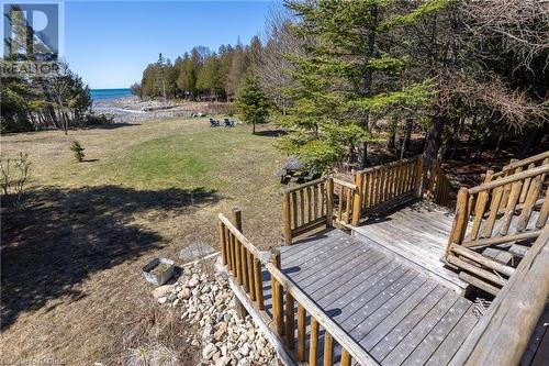 1182 Dorcas Bay Road, Tobermory, ON - Outdoor With Deck Patio Veranda