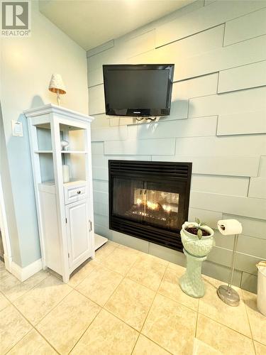 18 Vatcher Place, Gander, NL - Indoor Photo Showing Living Room With Fireplace