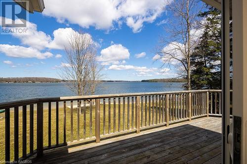 115 South Shores Road, Grey Highlands, ON - Outdoor With Body Of Water With Balcony With View