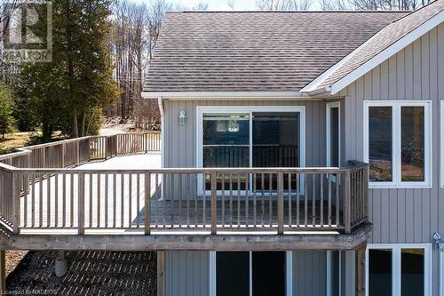 115 South Shores Road, Grey Highlands, ON - Outdoor With Deck Patio Veranda With Exterior