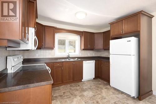 115 South Shores Road, Grey Highlands, ON - Indoor Photo Showing Kitchen With Double Sink