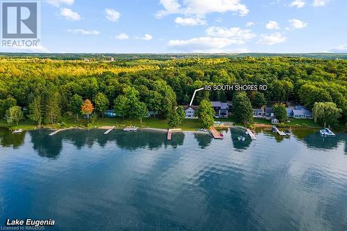 115 South Shores Road, Grey Highlands, ON - Outdoor With Body Of Water With View