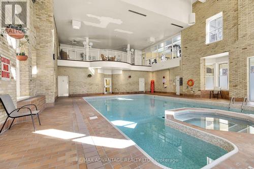#407 -460 Wellington St, London, ON - Indoor Photo Showing Other Room With In Ground Pool