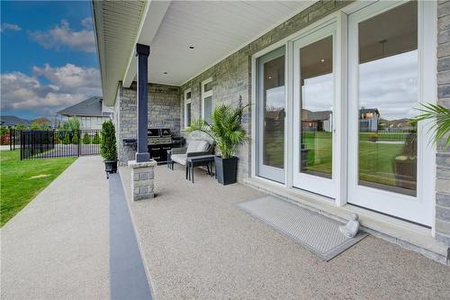 14 Harper Boulevard, Brantford, ON - Outdoor With Deck Patio Veranda With Exterior