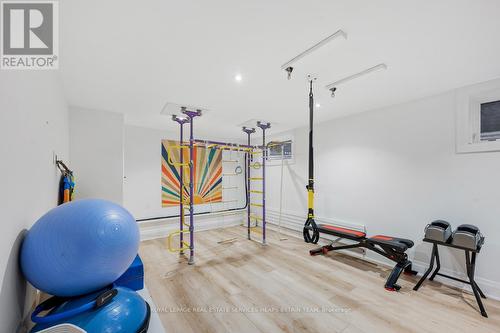 18 Chicora Ave, Toronto, ON - Indoor Photo Showing Gym Room
