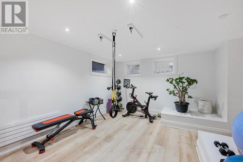 18 Chicora Ave, Toronto, ON - Indoor Photo Showing Gym Room