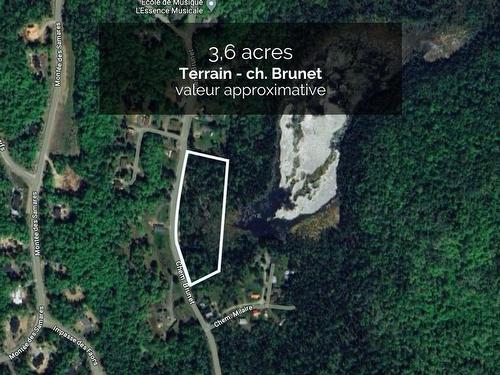 Aerial photo - Ch. Brunet, Sainte-Agathe-Des-Monts, QC 