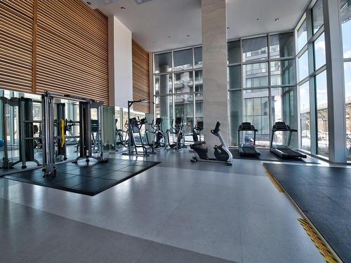 Exercise room - 210-365 Rue St-André, Montréal (Ville-Marie), QC - Indoor Photo Showing Gym Room