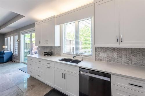 54 Renfield Street, Port Colborne, ON - Indoor Photo Showing Kitchen With Double Sink