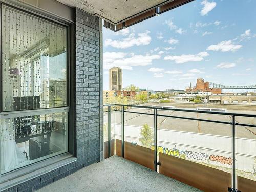 Balcony - 508-360 Rue Atateken, Montréal (Ville-Marie), QC - Outdoor With Exterior