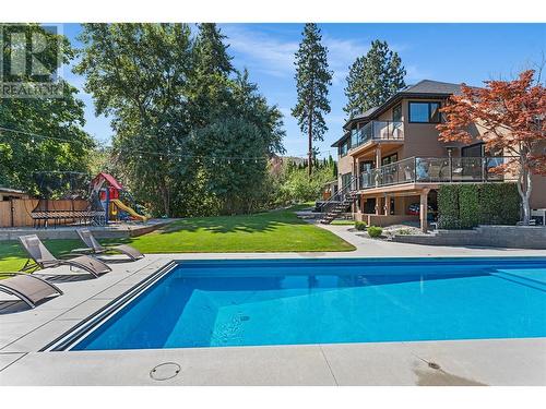 5327 Hedeman Court, Kelowna, BC - Outdoor With In Ground Pool With Backyard