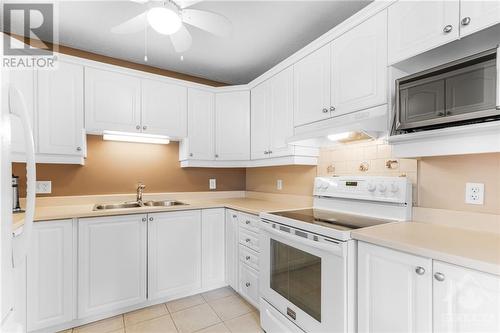1505 Clement Street Unit#302, Hawkesbury, ON - Indoor Photo Showing Kitchen With Double Sink