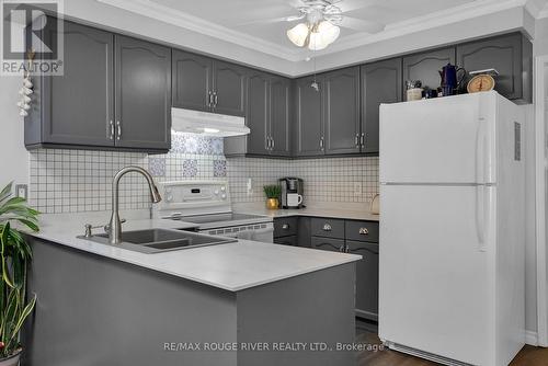 242 Sutherland Cres, Cobourg, ON - Indoor Photo Showing Kitchen With Double Sink