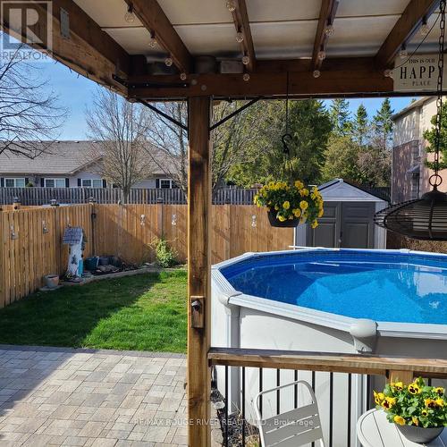 242 Sutherland Cres, Cobourg, ON - Outdoor With Above Ground Pool
