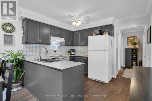 242 Sutherland Cres, Cobourg, ON - Indoor Photo Showing Kitchen With Double Sink