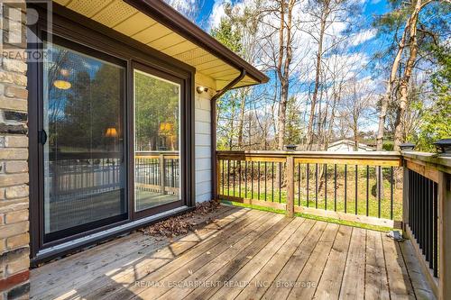 132 8Th Concession Rd E, Hamilton, ON - Outdoor With Deck Patio Veranda With Exterior