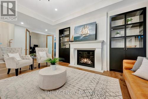56704 Eden Line, Bayham, ON - Indoor Photo Showing Living Room With Fireplace