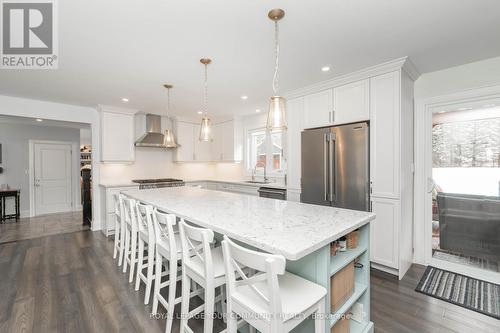 263 Riverbank Dr, Cambridge, ON - Indoor Photo Showing Kitchen With Stainless Steel Kitchen With Upgraded Kitchen