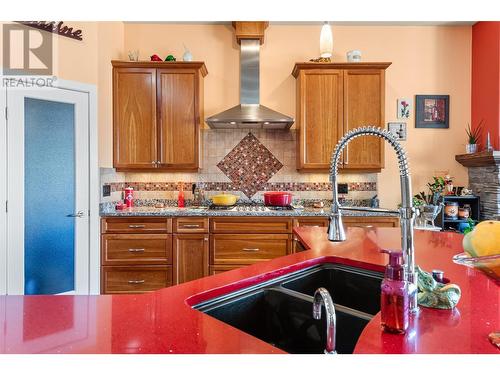 1576 Holden Road, Penticton, BC - Indoor Photo Showing Kitchen With Double Sink