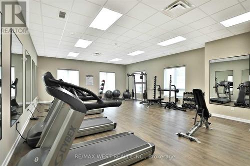 607 - 2486 Old Bronte Road W, Oakville, ON - Indoor Photo Showing Gym Room