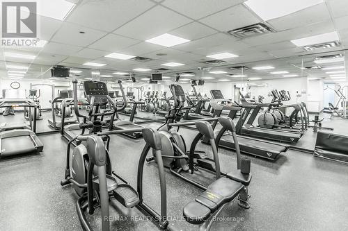 1105 - 325 Webb Drive, Mississauga, ON - Indoor Photo Showing Gym Room