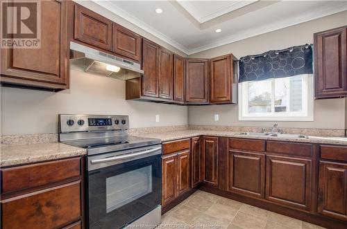 7 River Rd, Elgin, NB - Indoor Photo Showing Kitchen With Double Sink