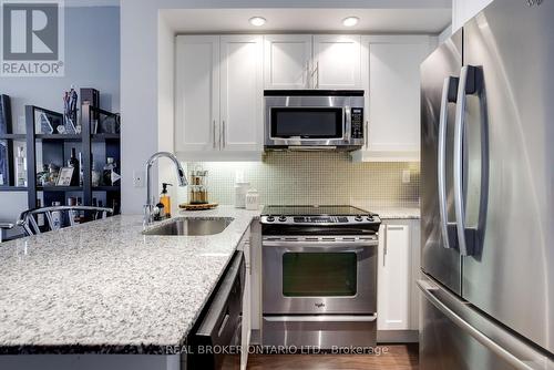 #1503 -65 East Liberty St, Toronto, ON - Indoor Photo Showing Kitchen With Stainless Steel Kitchen With Upgraded Kitchen