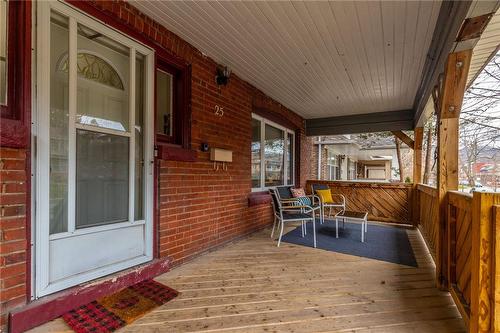 25 Proctor Boulevard|Unit #1, Hamilton, ON - Outdoor With Deck Patio Veranda With Exterior