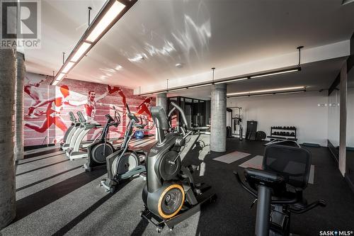 1103 490 2Nd Avenue S, Saskatoon, SK - Indoor Photo Showing Gym Room